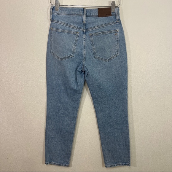 Madewell The Perfect Vintage Jean Light Wash Straight Leg 24P High Rise - Picture 5 of 12